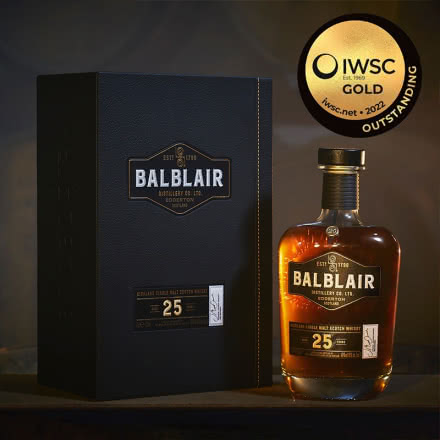 巴布莱尔（Balblair）苏格兰单一麦芽威士忌 25年700ml   